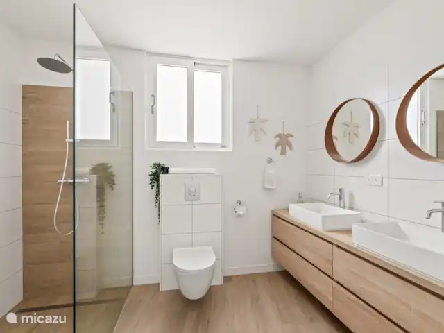 Villa en bord de mer, Lagun, Curaçao | Curaçao, Banda Abou (ouest), Lagun - villa Salle de bain partagée 2, chambres 2 et 3