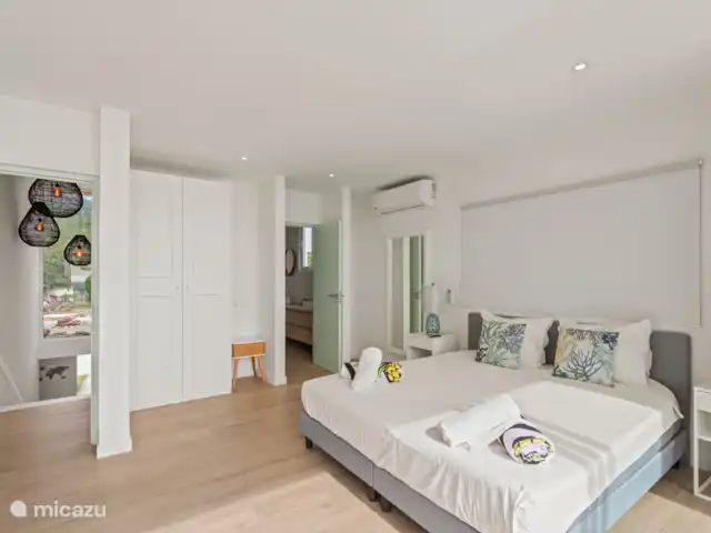 Villa en bord de mer, Lagun, Curaçao | Curaçao, Banda Abou (ouest), Lagun - villa Chambre 4 avec climatisation, premier étage