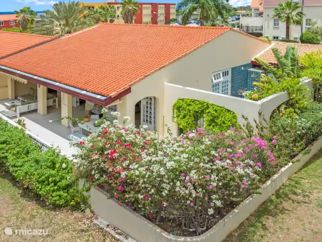 Royal Beach House, Royal Palm resort huren in Curaçao, Curacao-Midden, Piscadera - villa Royal Beach House, bird's eye view.