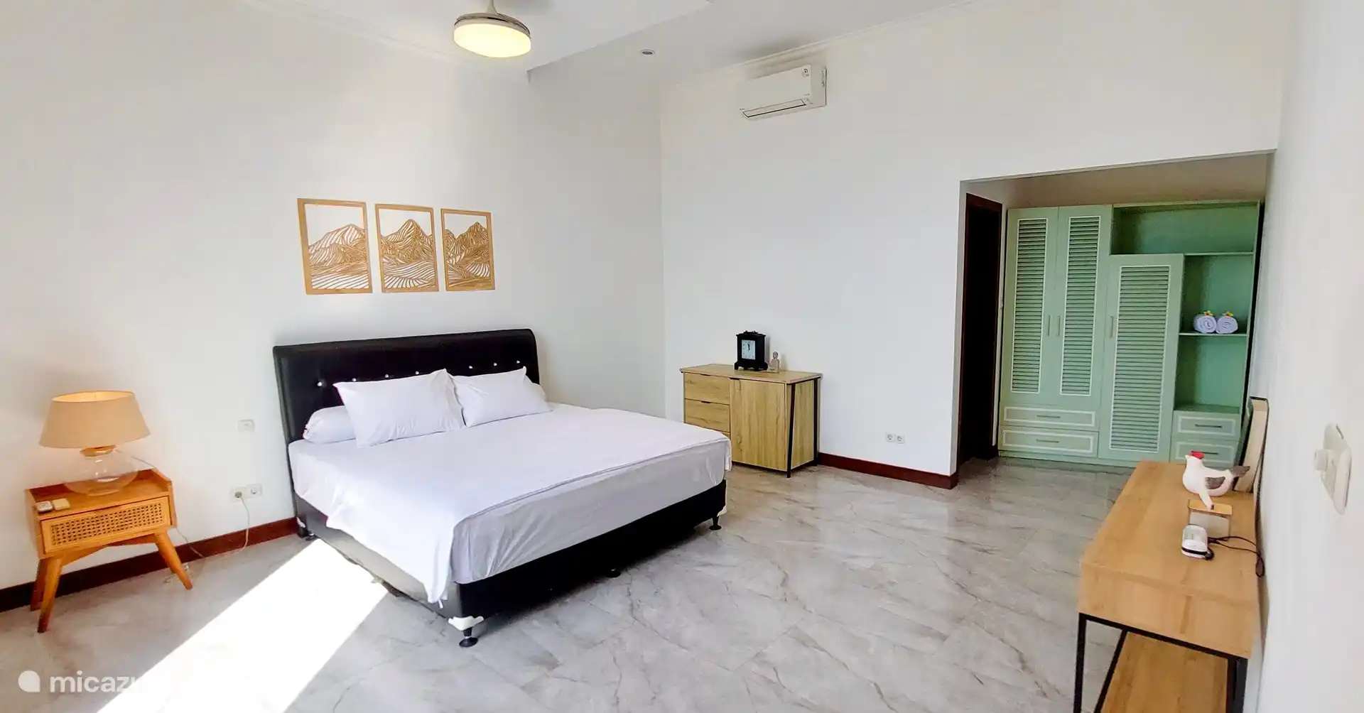 Bedroom 2, King Size Bed, A/C, Ceiling Fan, Spacious Wardrobe