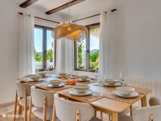 Casa Marisa en España, Costa Blanca, Jávea - villa El comedor