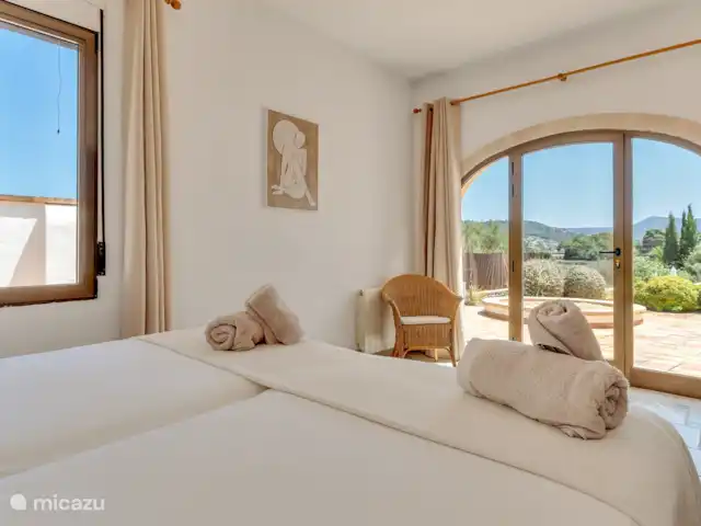 Casa Marisa en España, Costa Blanca, Jávea - villa El dormitorio principal en la planta baja