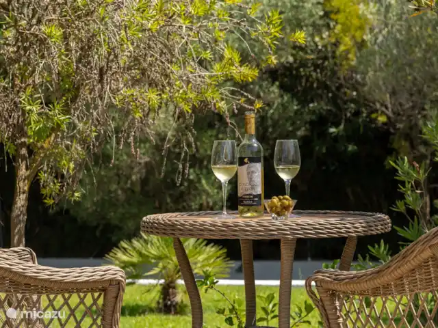 Casa Marisa en España, Costa Blanca, Jávea - villa Asientos en el jardín