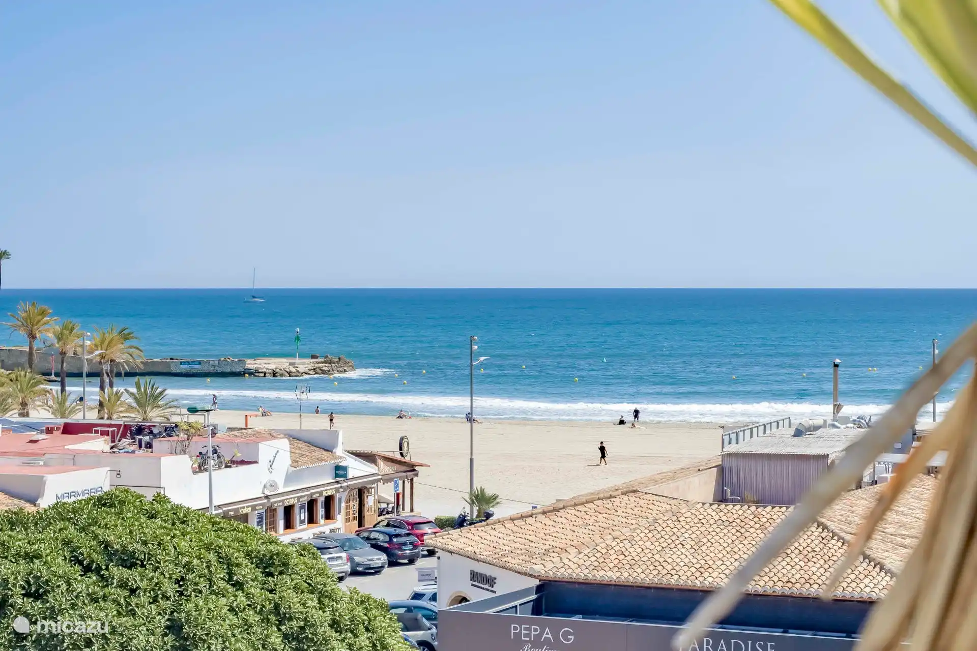 Direkter Meerblick von der Dachterrasse