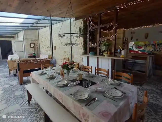 Location de Vacances France, Dordogne, Rudeau-Ladosse, gîte / cottage - La Pipistrelle Salle à manger