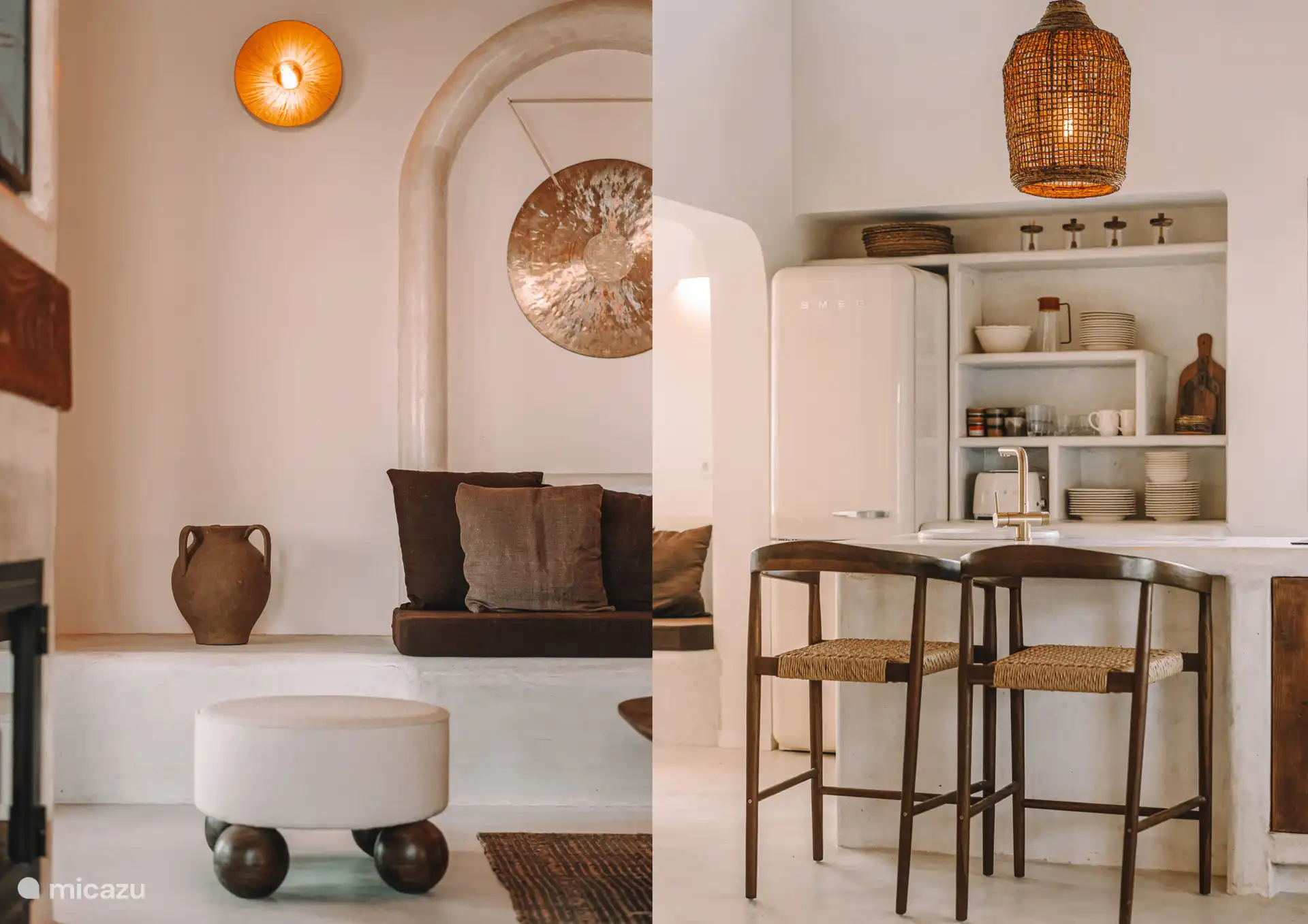 Wohnzimmer und Küche