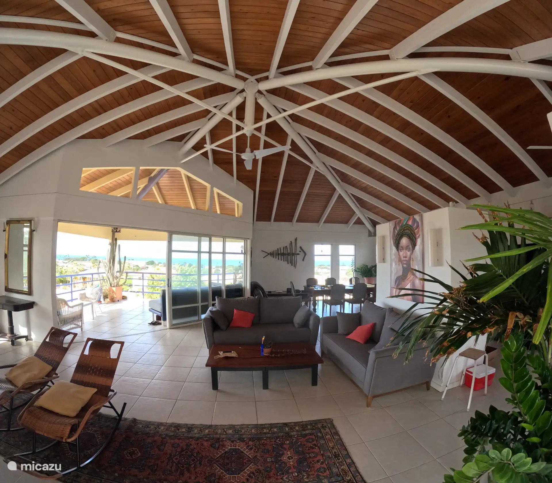 Villa mit Meerblick in Curaçao, Banda Ariba (Ost), Mambo Beach - Villa