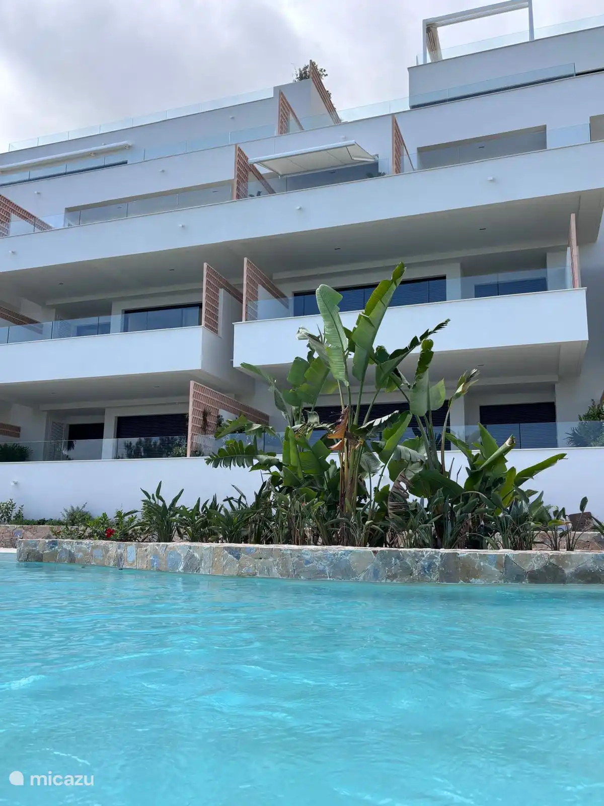 Der Apartmentkomplex