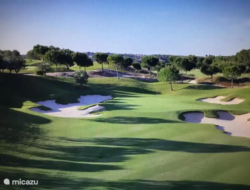 Teil der Golfplätze 