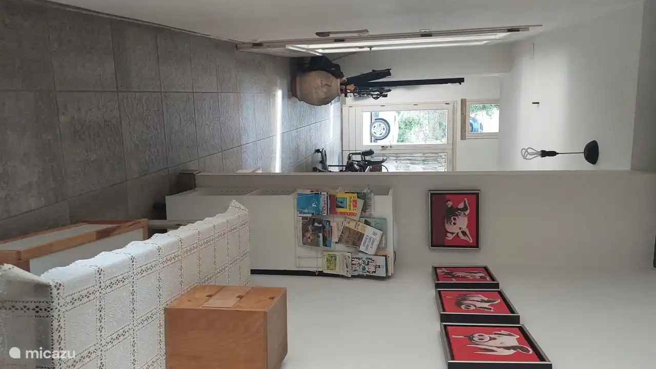 Couloir entre la chambre et le salon