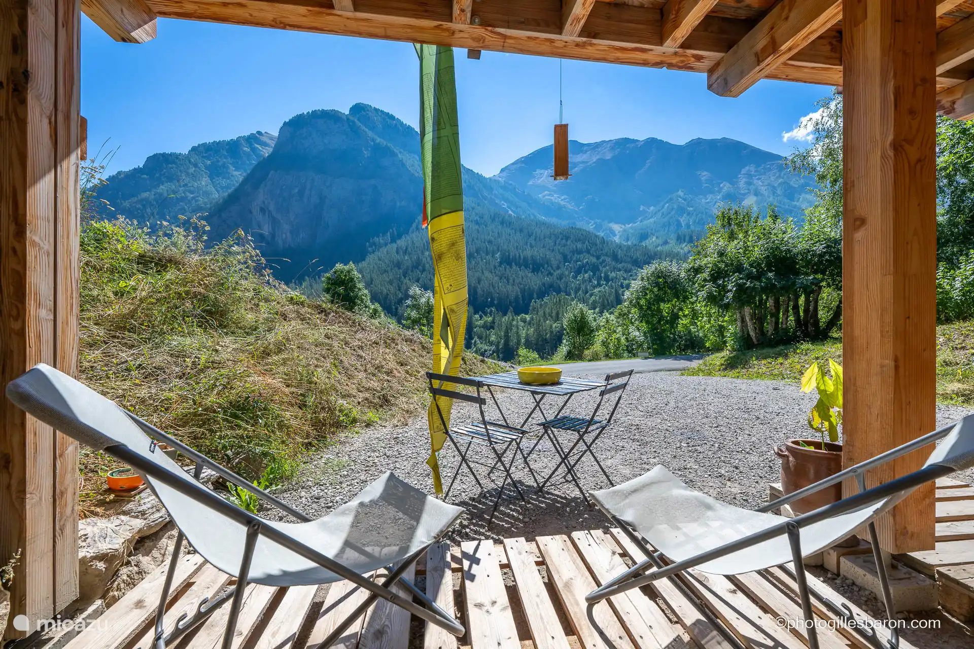 Enjoy the terrace.