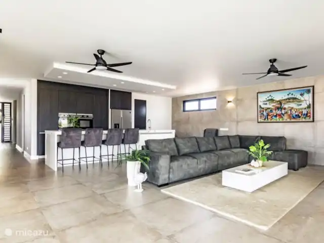 Casa Colibrí en Curazao, Banda Arriba (este), Jan Thiel - villa Salón planta 2