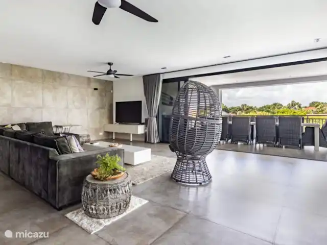 Casa Colibrí en Curazao, Banda Arriba (este), Jan Thiel - villa Salón planta 1