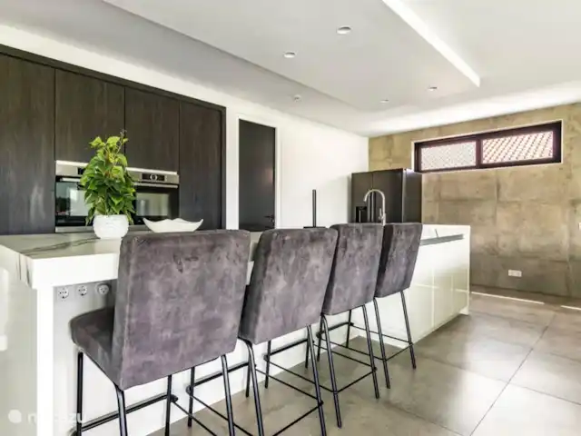 Casa Colibrí en Curazao, Banda Arriba (este), Jan Thiel - villa Planta cocina 1