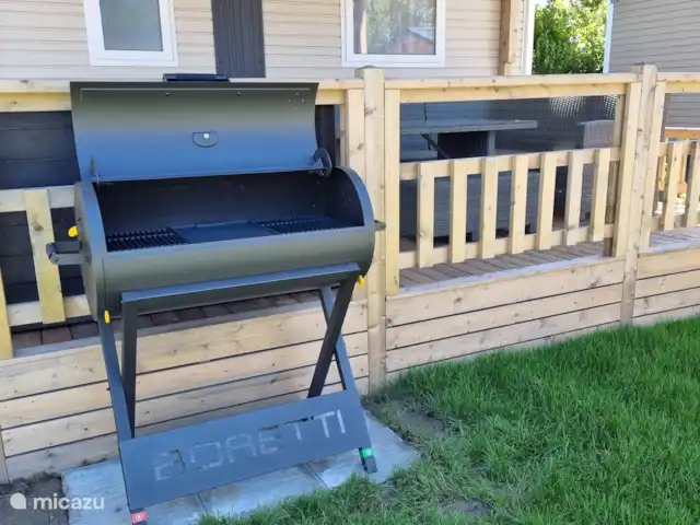 Nouveau chalet spacieux avec grand jardin | Pays-Bas, Zélande, Renesse - chalet Barbecue