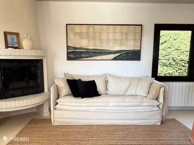 villa huren in Spanje, Costa Brava, Calonge – Villa dos hermanos Woonkamer boven