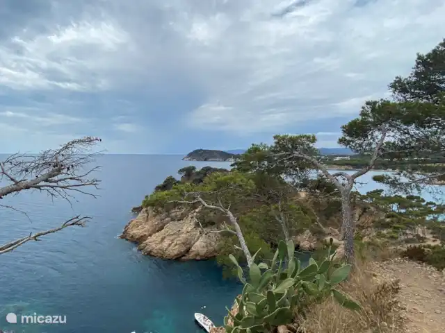 villa huren in Spanje, Costa Brava, Calonge – Villa dos hermanos Wandeling Castell