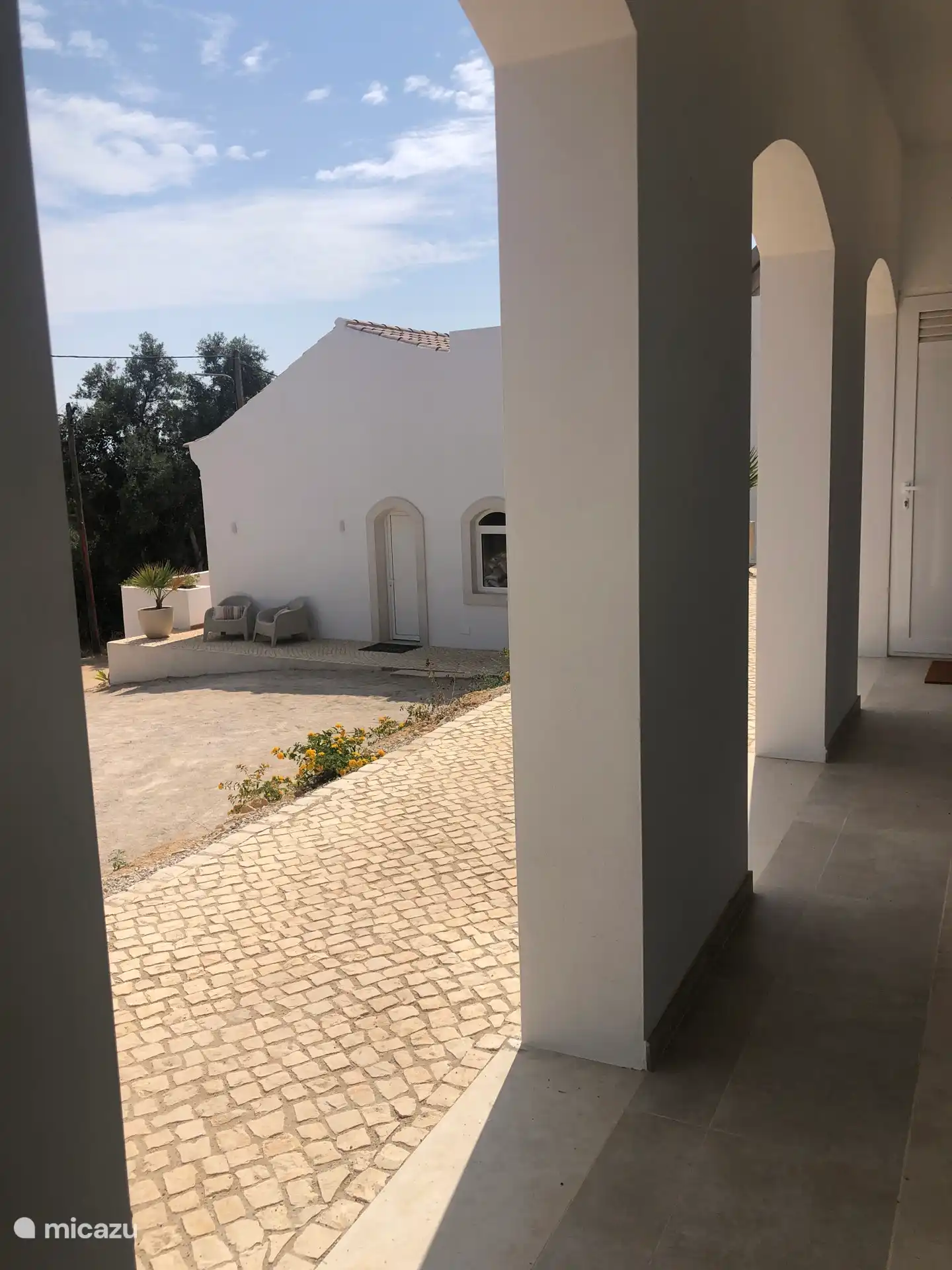 Blick auf die Casa Pauline von der Casa Celine aus 