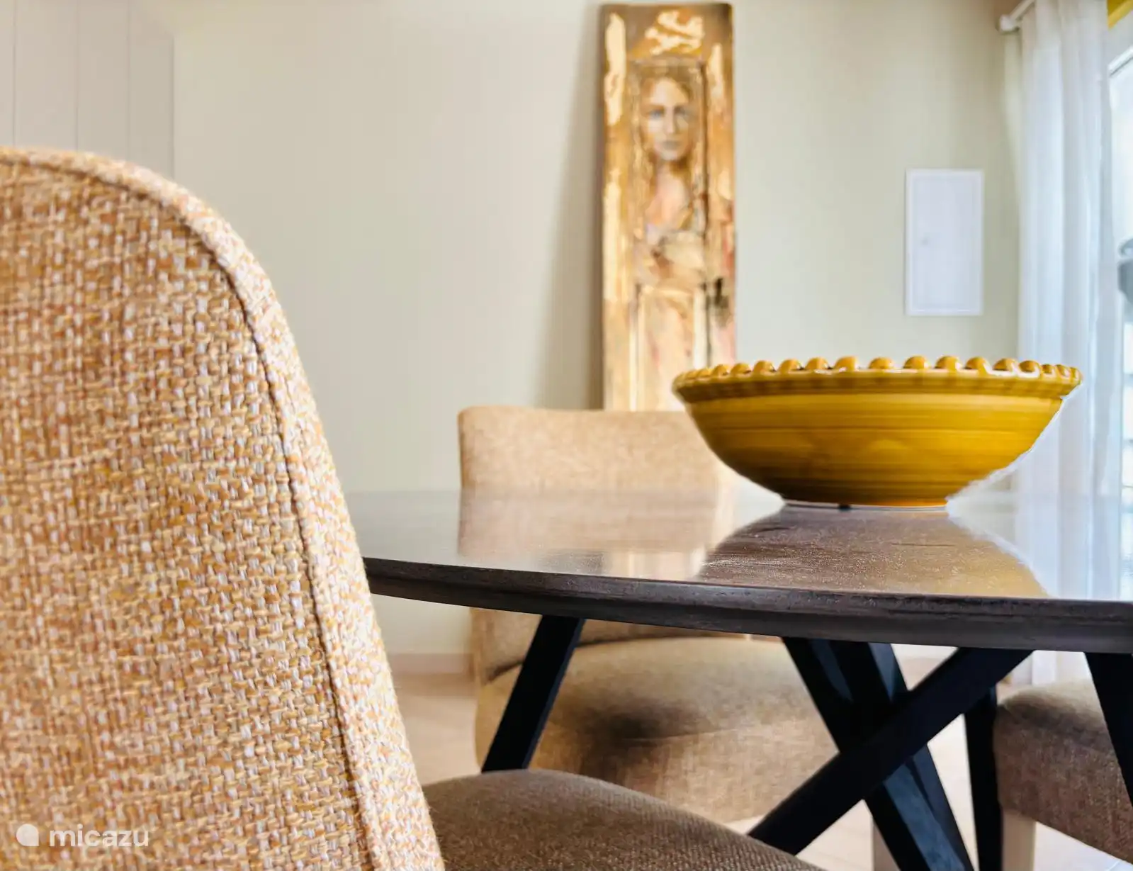 Prachtige kunst op de achtergrond. 