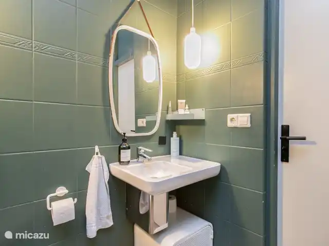 Chalet forestier atmosphérique | Pays-Bas, Overijssel, Giethmen - bungalow Salle de Bains