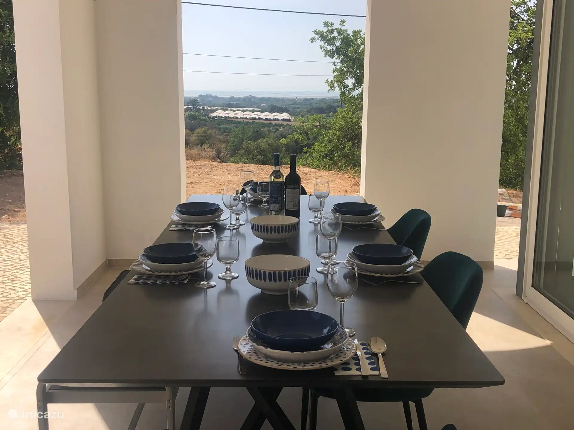 Überdachte Terrasse Casa Celine