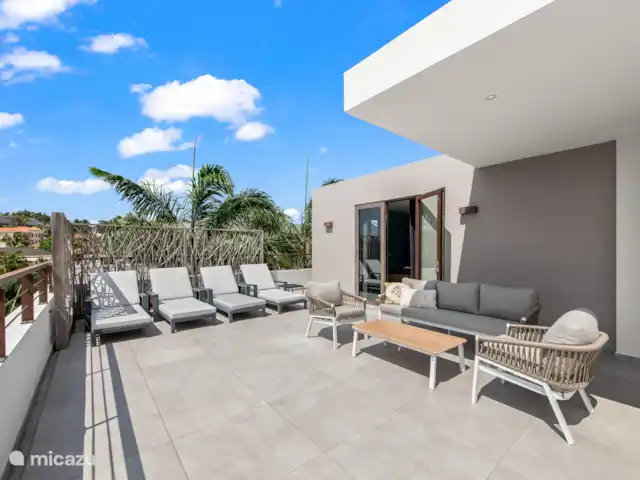 JSLX15 Appartement sur le toit dans le complexe | Curaçao, Banda Ariba (est), Jan Sofat - appartement Charmant salon sur le toit