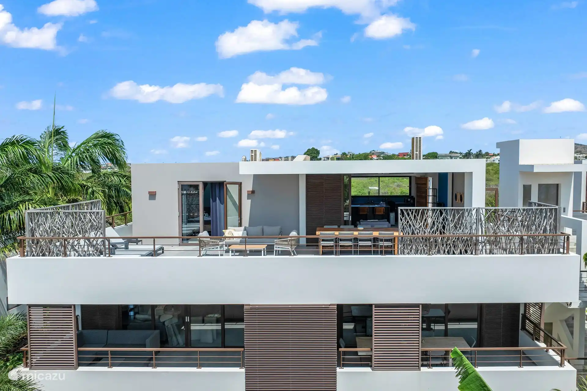 Complete plaatje van rooftop appartement 