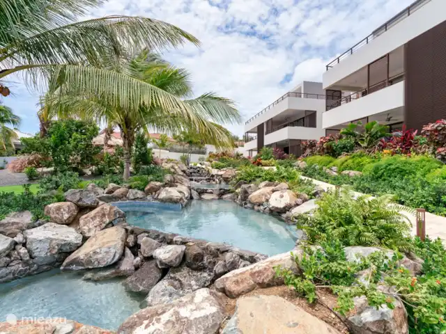 JSLX15 Appartement sur le toit dans le complexe | Curaçao, Banda Ariba (est), Jan Sofat - appartement Piscine tropicale et jardin