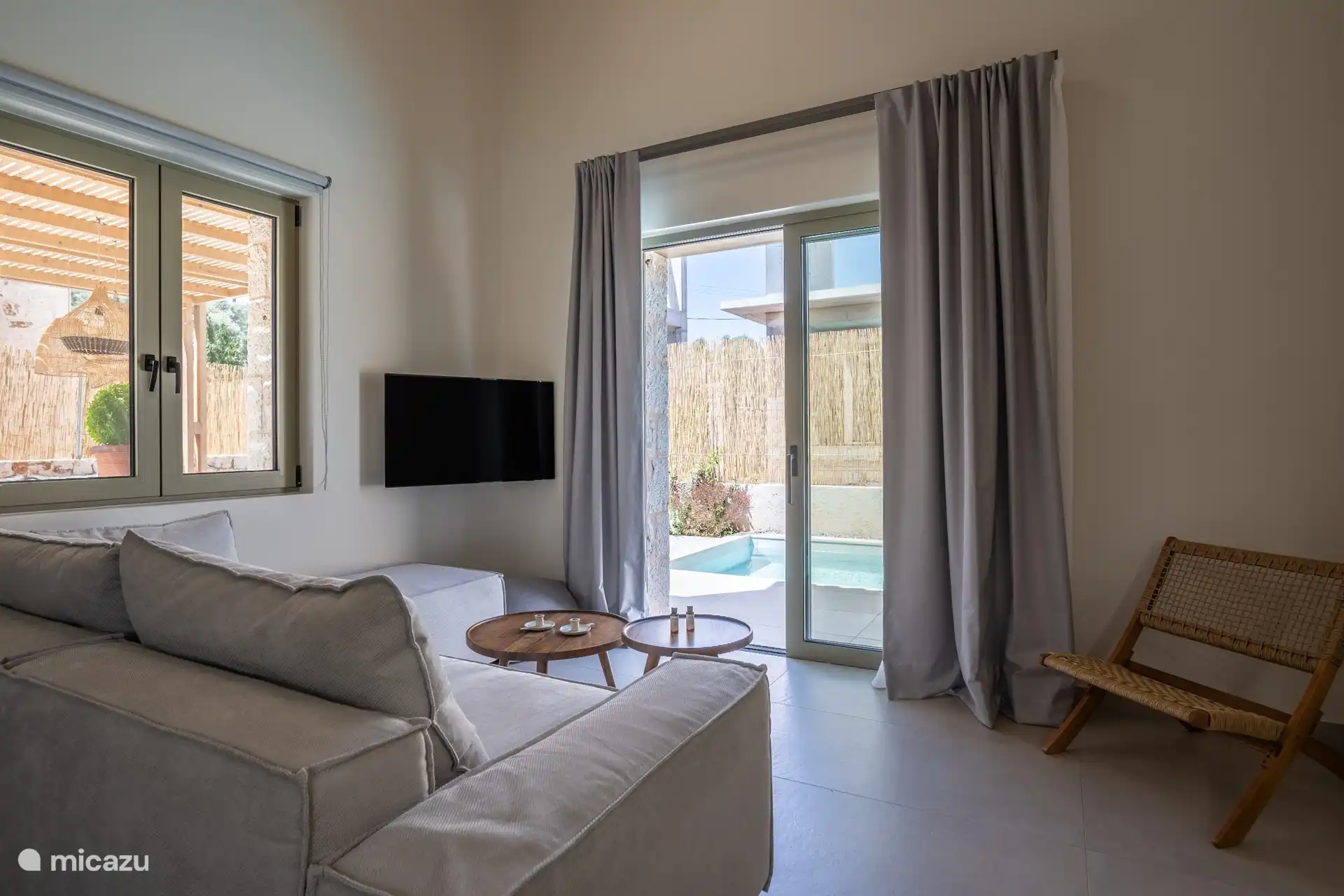 Papadria Villen mit Blick auf den Pool