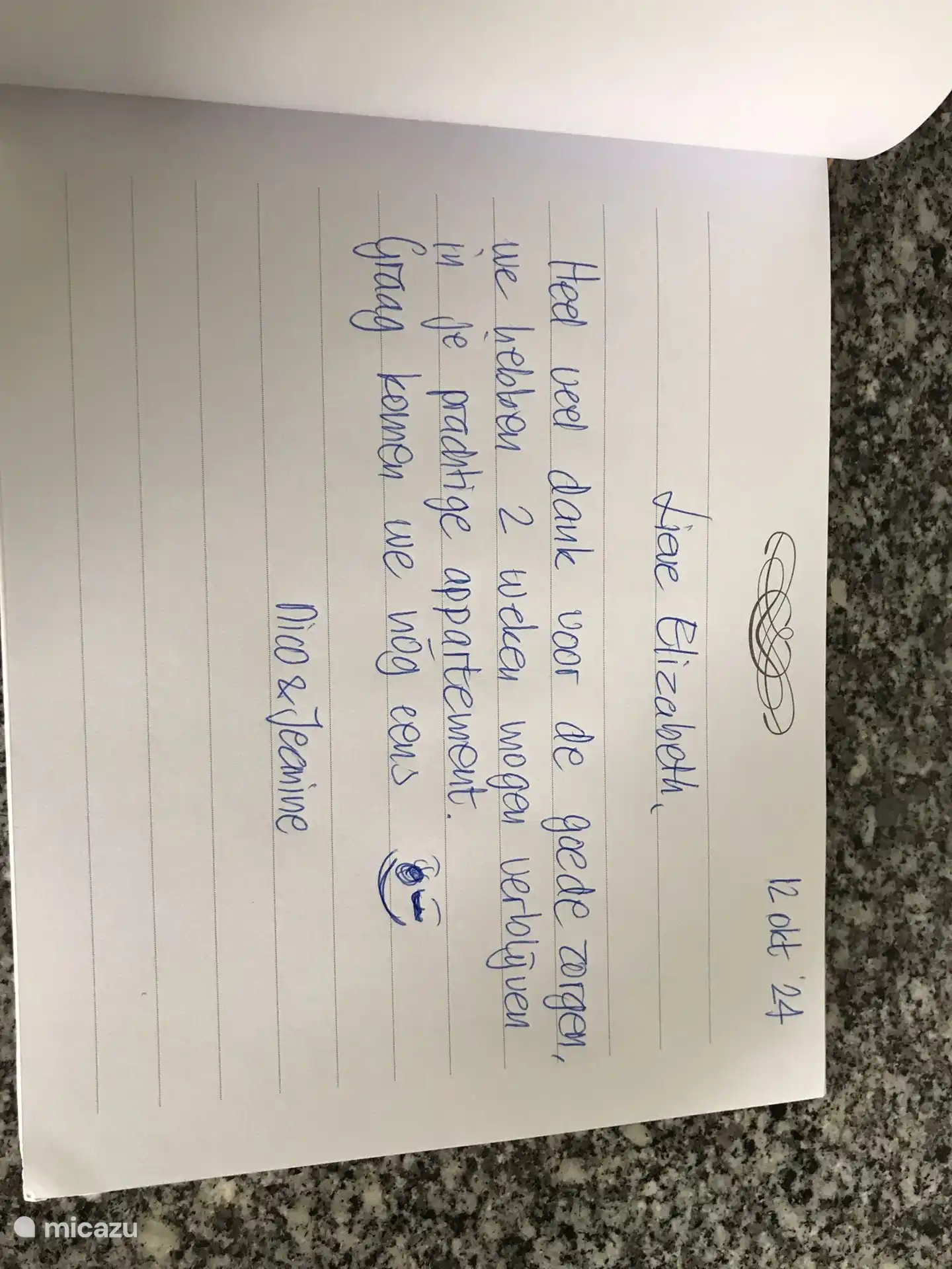 Critique Atico de Belezza livre d’or de vakantiehuisjeinspanje.nl