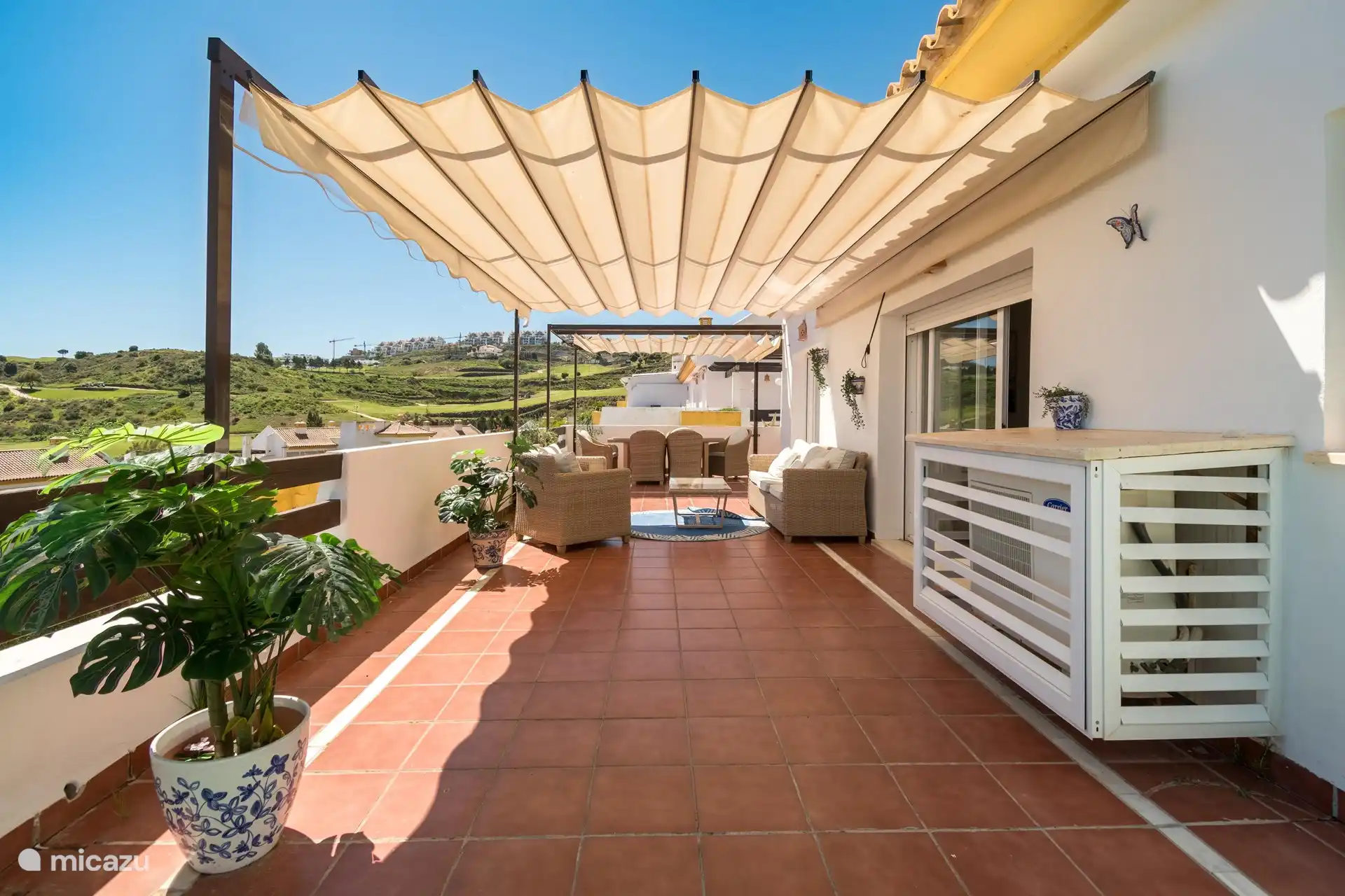 Beau soleil d’hiver, emplacement attrayant terrasse de vakantiehuisjeinspanje.nl