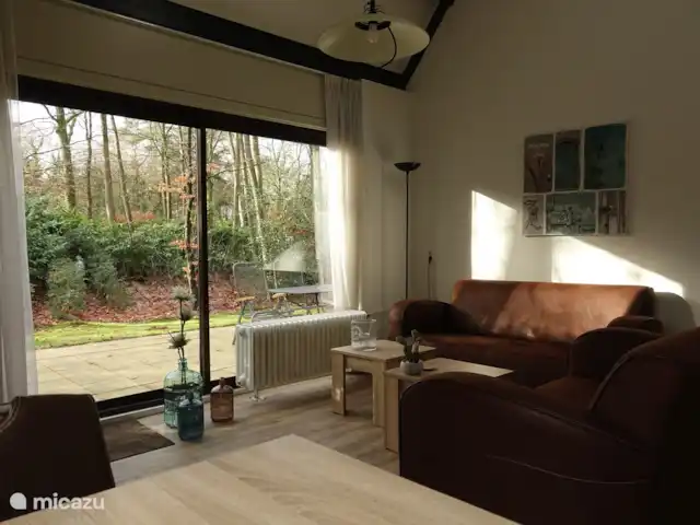 Heerlijk midden in de natuur - 106 huren in Nederland, Gelderland, Harfsen - bungalow woonkamer