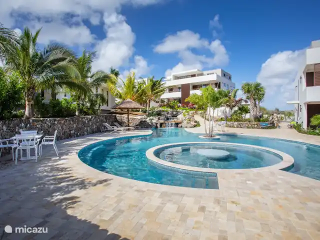 Jan Sofat LUX A12, rez-de-chaussée | Curaçao, Banda Ariba (est), Jan Sofat - appartement Piscine tropicale
