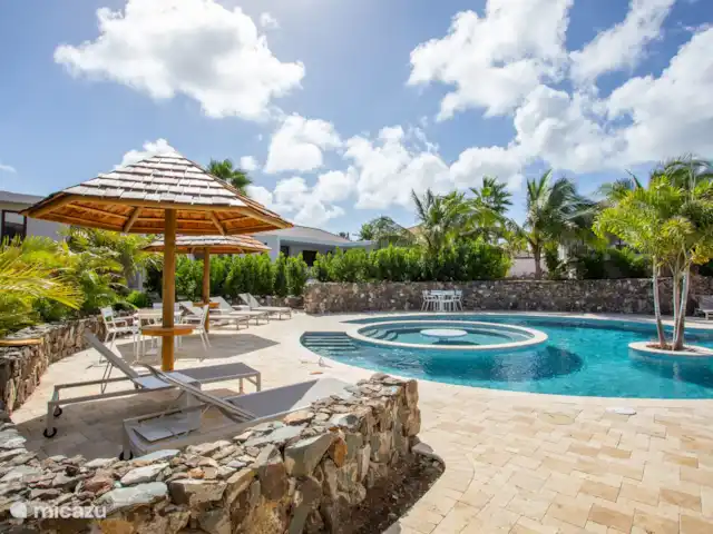 Jan Sofat LUX A12, rez-de-chaussée | Curaçao, Banda Ariba (est), Jan Sofat - appartement Piscine tropicale