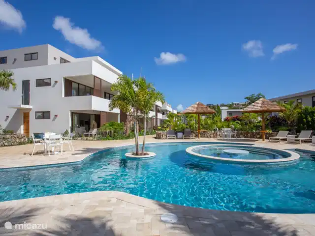 Jan Sofat LUX A12, rez-de-chaussée | Curaçao, Banda Ariba (est), Jan Sofat - appartement Piscine tropicale