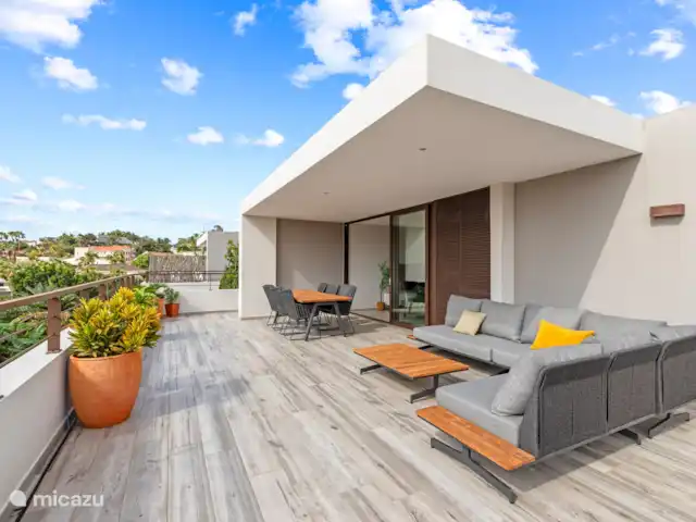 JSA11 Appartement sur le toit du complexe  | Curaçao, Banda Ariba (est), Jan Sofat - appartement Toit avec joli salon