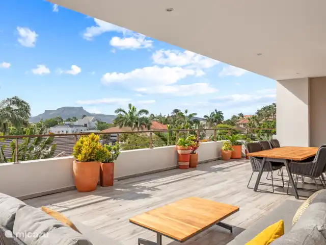 JSA11 Appartement sur le toit du complexe  | Curaçao, Banda Ariba (est), Jan Sofat - appartement Belle vue depuis le toit