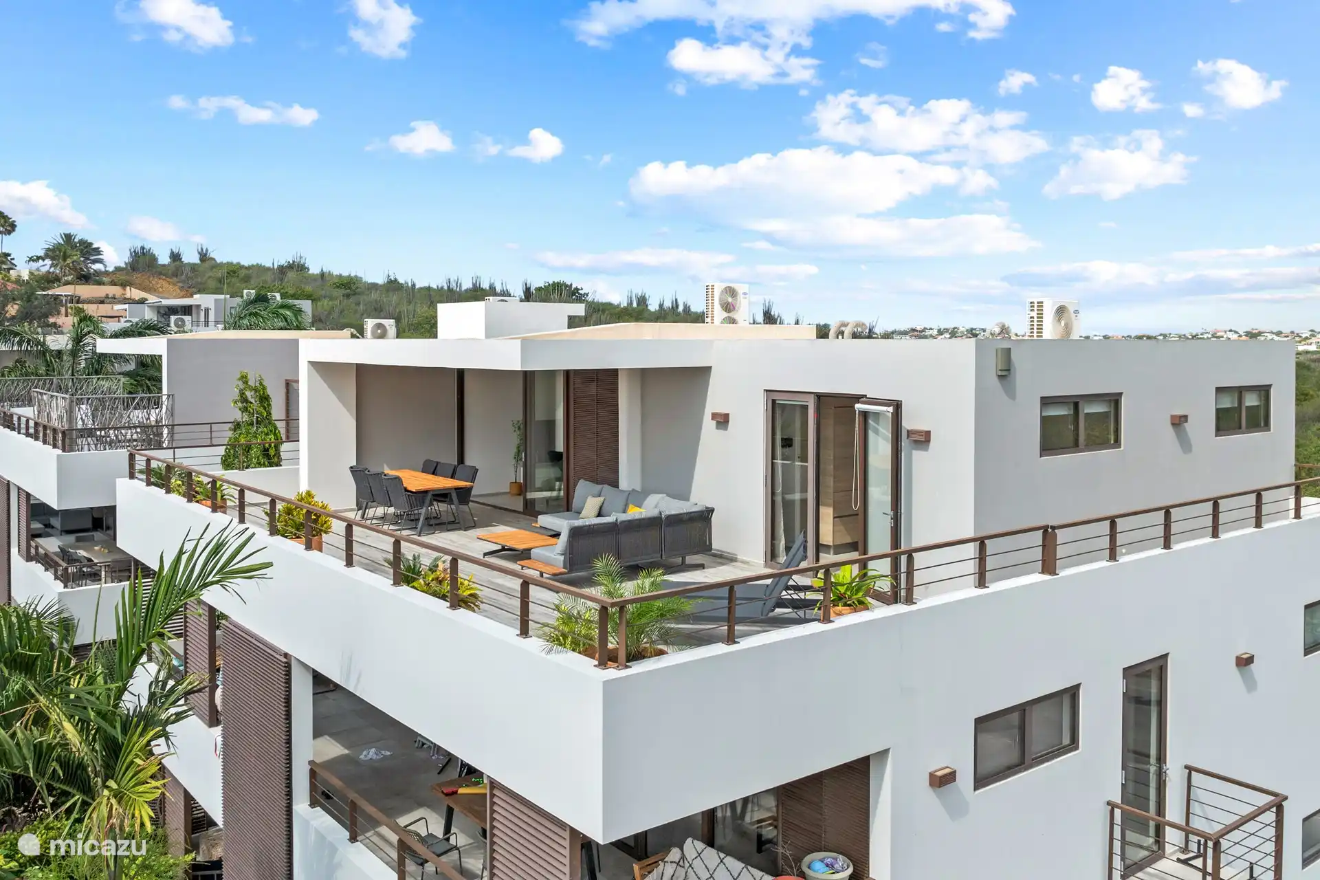 Complete plaatje rooftop appartement