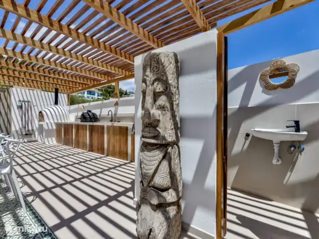 Villa Lujo en España, Costa Blanca, Benissa - villa Junto a la cocina exterior hay un aseo exterior.