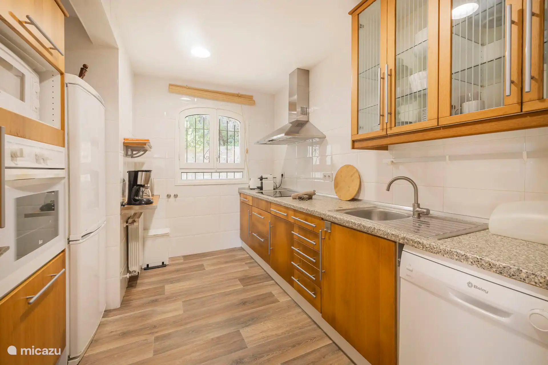 Keuken met alle toebehoren