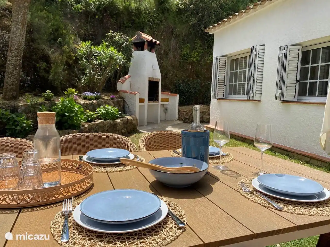 Atmospheric table, where you can enjoy lunch or dinner