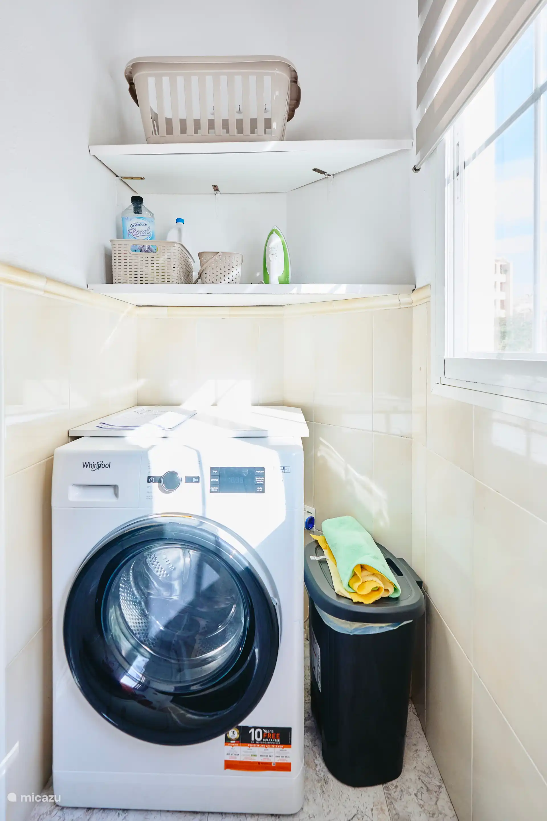 Machine à laver avec fonction de séchage.