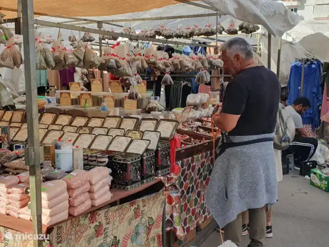 Location de Vacances Espagne, Costa del Sol, Torrox, appartement - Oasis vue mer Marché confortable à Torrox le lundi.