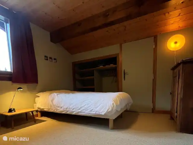 Chalet-lesPraz en Francia, Alta Saboya, Chamonix - chalet El acogedor dormitorio en el 1er piso en la parte trasera de la casa