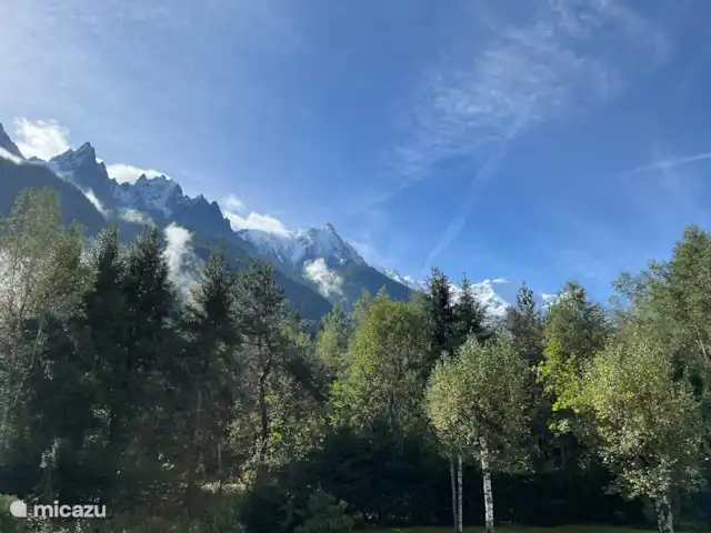 Chalet-lesPraz en Francia, Alta Saboya, Chamonix - chalet Es una alegría tener esta vista cuando hace buen tiempo