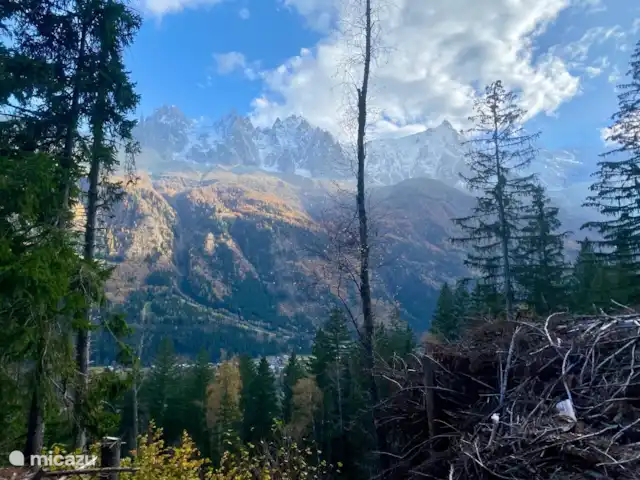 Chalet-lesPraz en Francia, Alta Saboya, Chamonix - chalet Hermoso en primavera