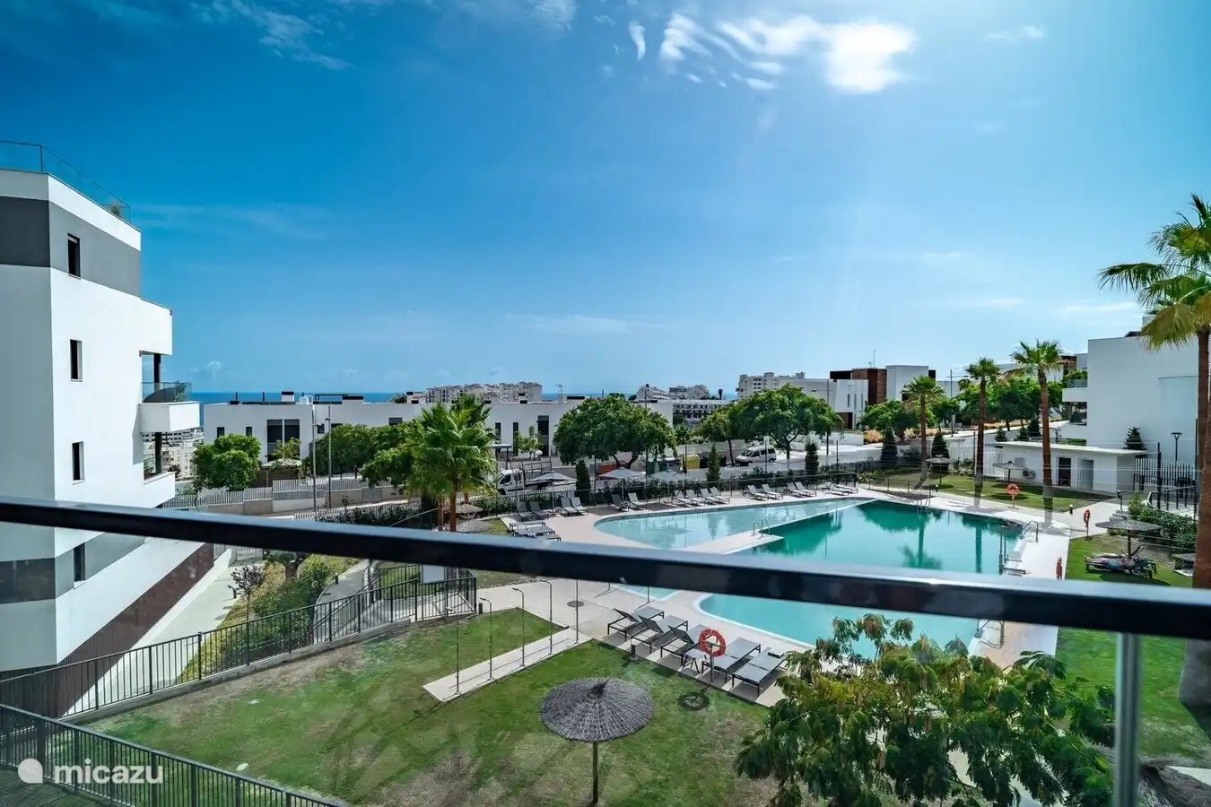 Familien-Oase Penthouse mit Meerblick in Spanien, Costa del Sol, Estepona - Penthouse