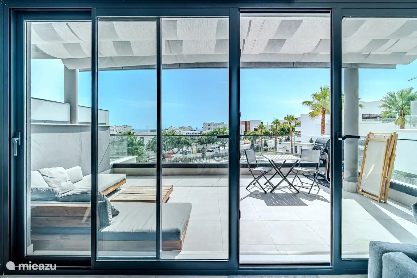 Familien-Oase Penthouse mit Meerblick in Spanien, Costa del Sol, Estepona - Penthouse