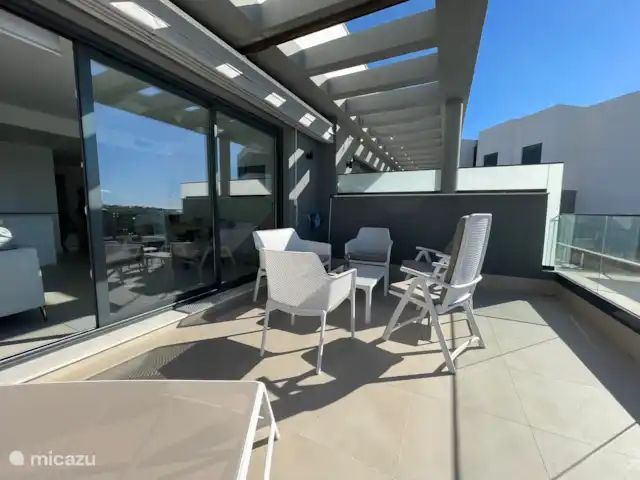 Penthouse familial Oasis avec vue sur la mer | Espagne, Costa del Sol, Estepona - penthouse Nouveau mobilier d’extérieur