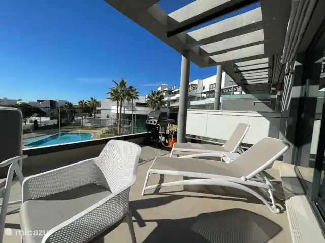 Penthouse familial Oasis avec vue sur la mer | Espagne, Costa del Sol, Estepona - penthouse Nouveau mobilier d’extérieur